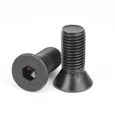 合金鋼10.9級發(fā)黑內(nèi)六角沉頭螺釘DIN7991