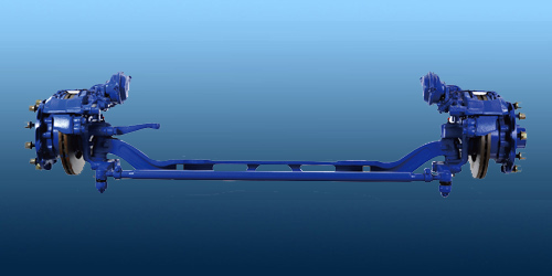 盤(pán)式制動(dòng)器前橋總成